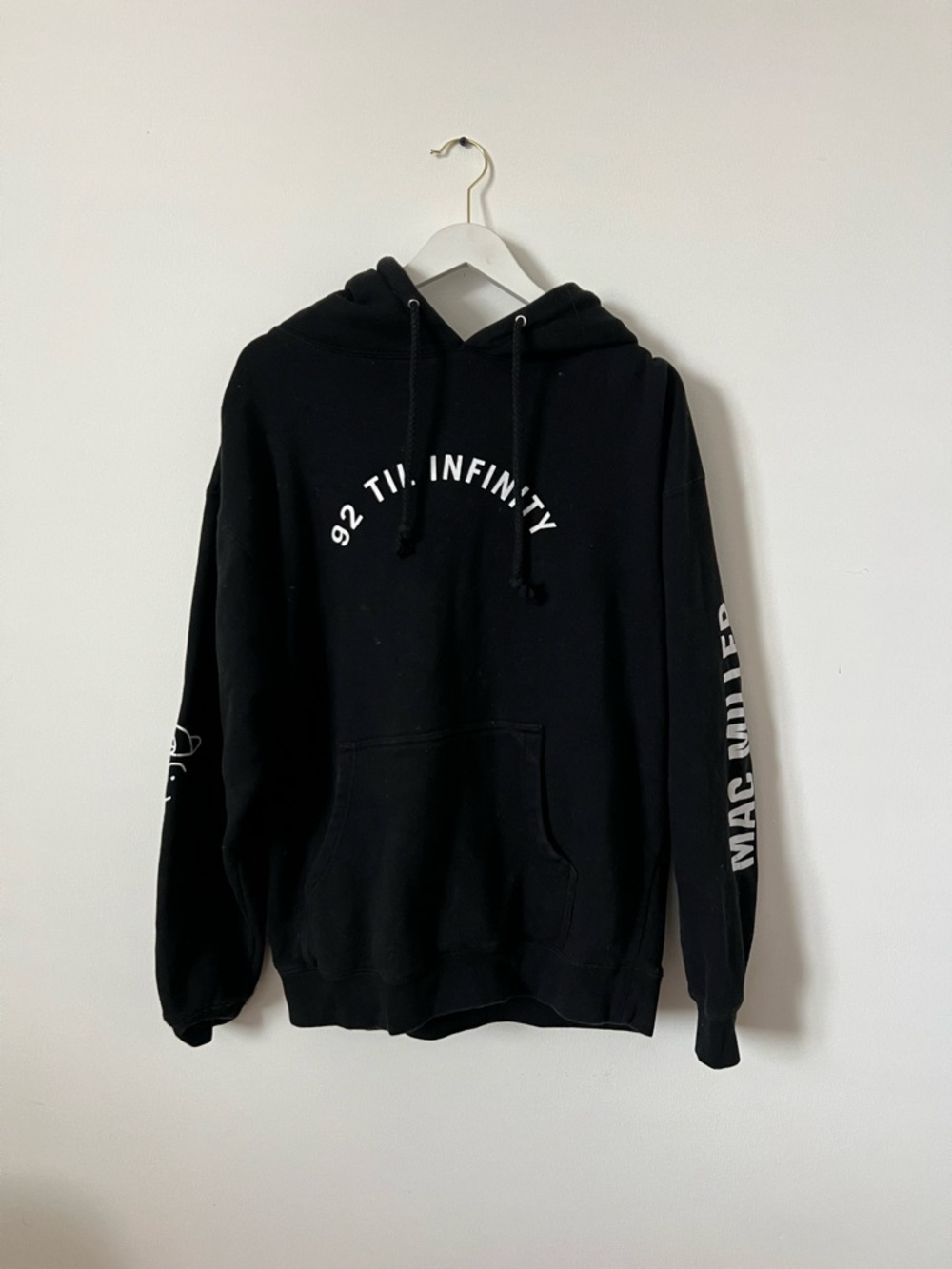 Mac Miller 92 Till Infinity Black Graphic Hoodie